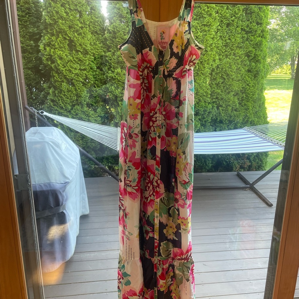 NWT Johnny Was Floral Maxi Dress